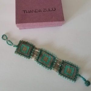Thanda Zulu (Never Worn) Beaded Bracelet
